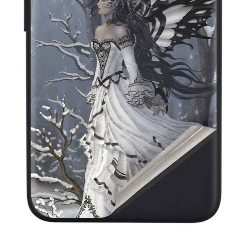 Fairy with Owl in Snow by Nene Thomas Google Pixel 4a Skin